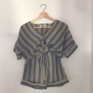 stripped two piece set